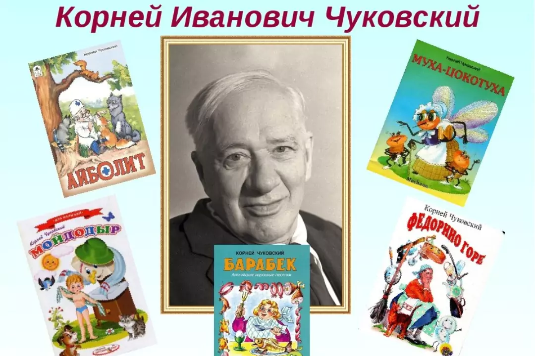 Корней Чуковский: биография для детей, интересные факты, книги